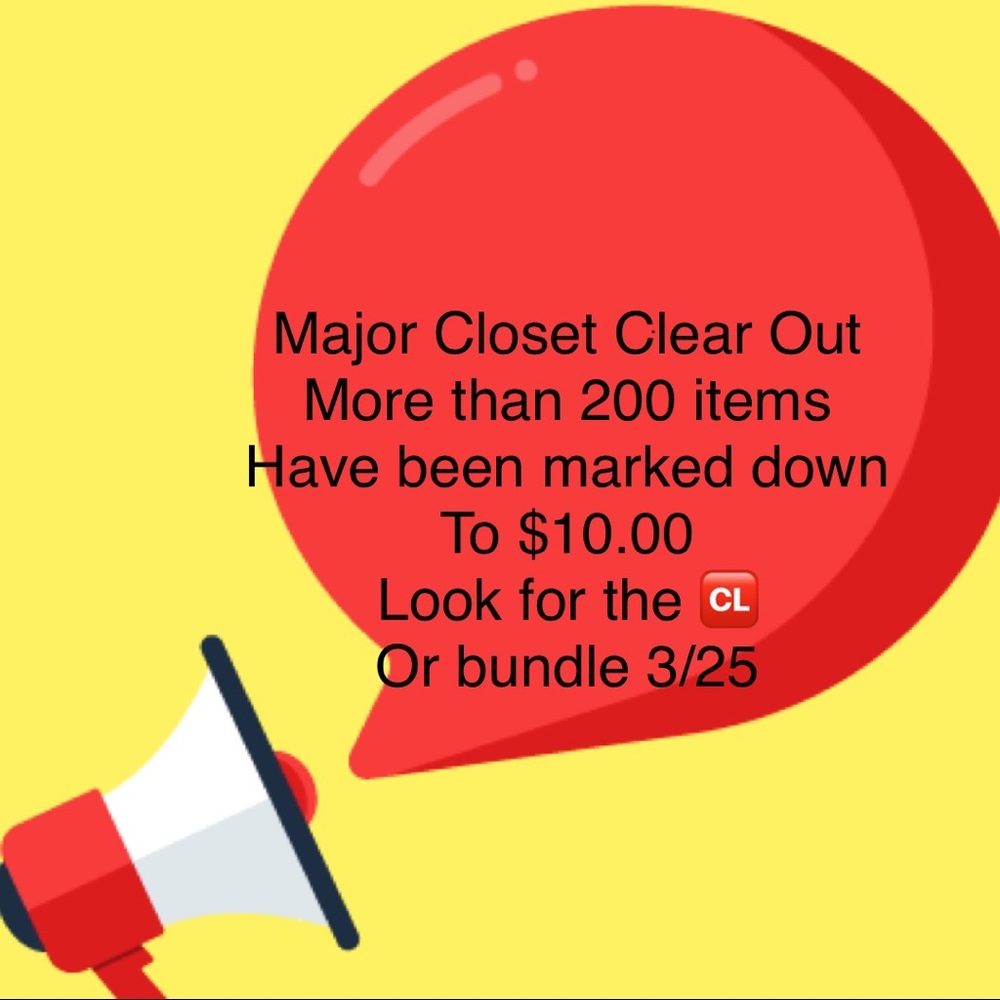 Major Closet Clear Out - Picture 1 of 1